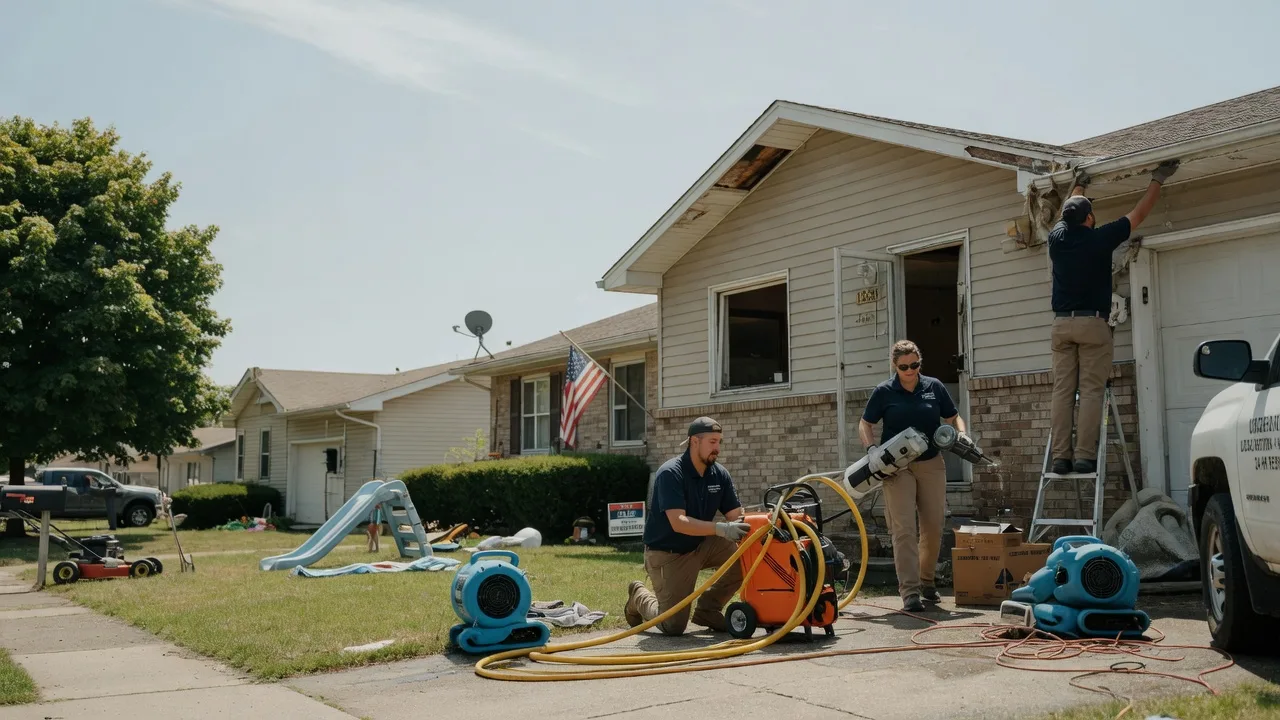 Water Damage Restoration in Lawrence, MS near me